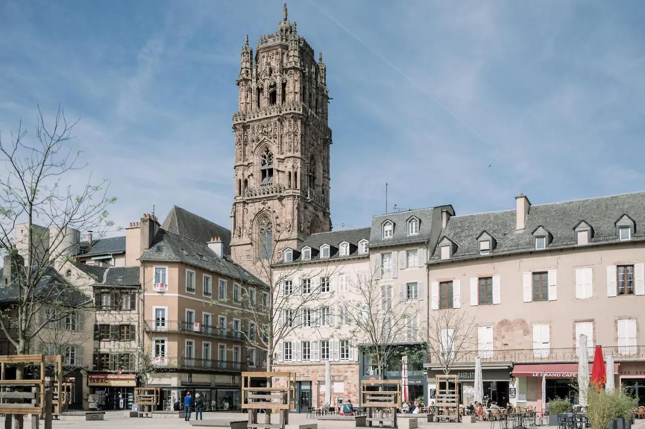 Appartement T3 Place De La Cite Rodez Hyper Centre, Parking Gratuit, Wifi 0*,  França